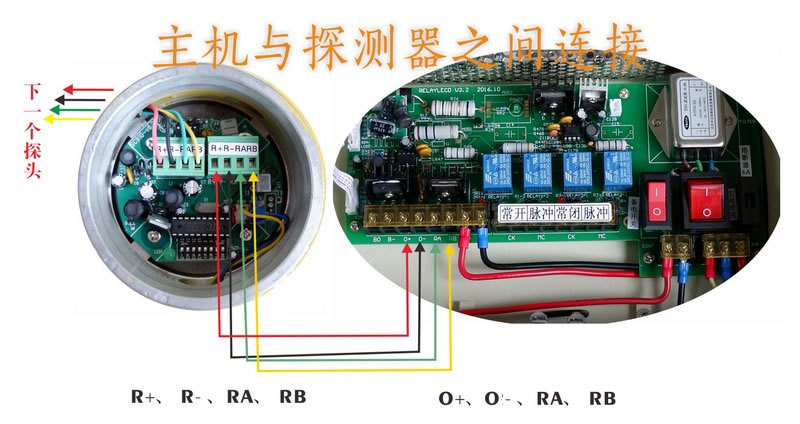 邁思通燃?xì)馓綔y器接線