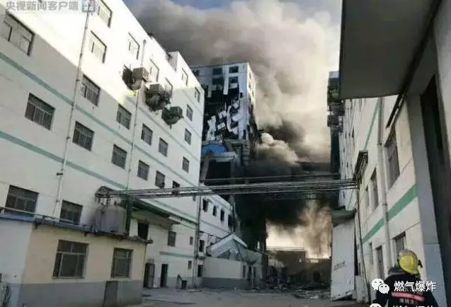 2017年12月份燃氣爆炸圖片